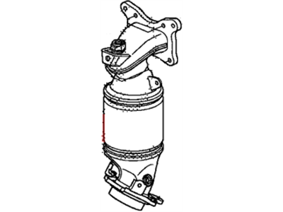 Acura 18190-R40-A00 Primary Catalytic Converter
