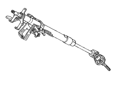 Acura 53200-S84-G84 Column Assembly, Steering