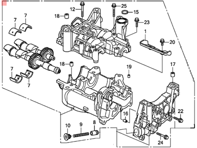 Acura Oil Pump - 15100-5A2-A03