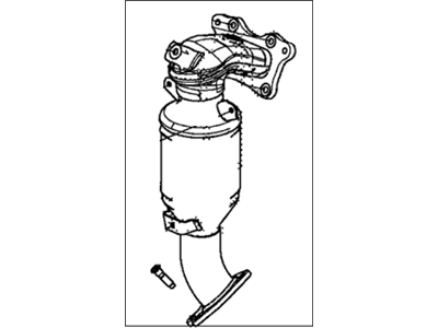 Acura TLX Catalytic Converter - 18190-5A2-A10