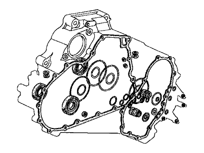 1999 Acura Integra Transmission Gasket - 06112-P4X-000