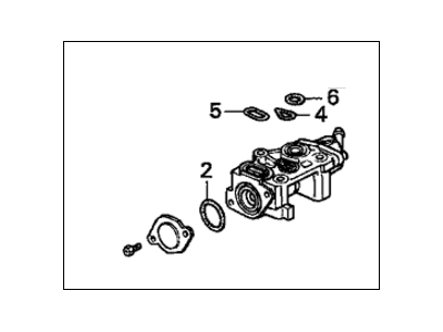Acura 16500-P75-000 Fast Idle Valve Assembly (Af42C)