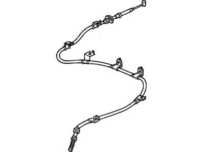Acura MDX Parking Brake Cable - 47520-S9V-A02