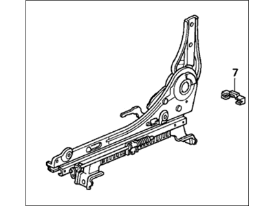 Acura 81150-SV2-A02 Slide, Passenger Side Reclining (Outer)