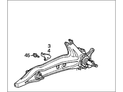 Acura 52371-ST7-G90 Left Rear Trailing Arm (Disk)