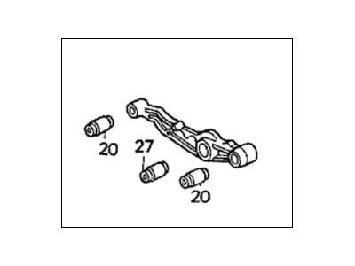 Acura 52360-SH3-G31 Suspension Lower Arm (Abs)