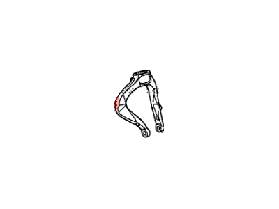 Acura 51281-TA0-A01 Fork, Left Front Shock Absorber