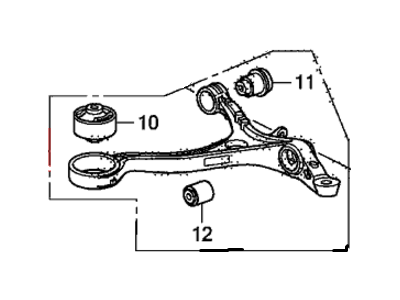 Acura 51360-TE1-A00 Control Arm, Lower