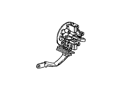 Acura 31208-P8A-A01 Stay Assembly, Brush