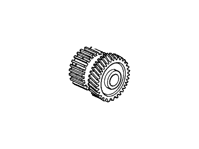 Acura 23431-RAY-A00 Gear, Secondary Shaft Second