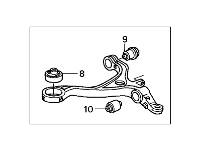 Acura 51360-SDB-A00 Front-Lower Control Arm