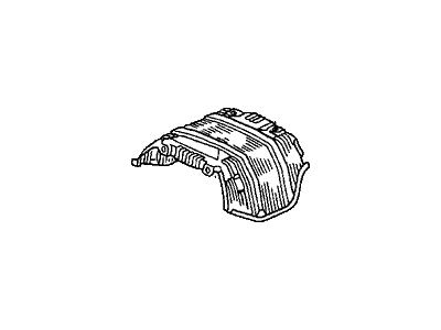 Acura TSX Exhaust Heat Shield - 74653-SDA-A00