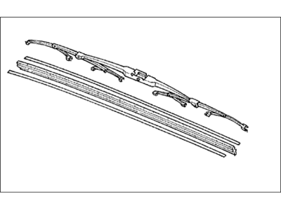 Acura 76620-SM4-G01 Windshield Wiper Blade (550Mm)