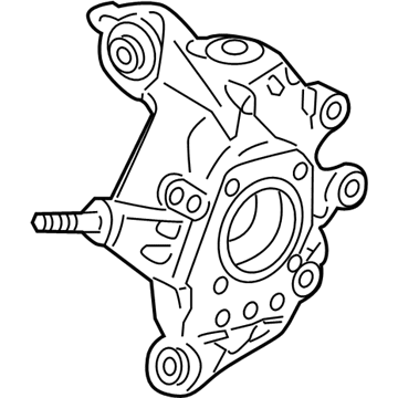 Acura 52210-TK5-A00 Knuckle, Right Rear (4Wd)