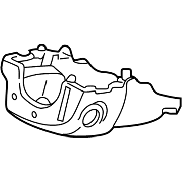 2003 Acura RSX Steering Column Cover - 77360-S5A-A01ZB