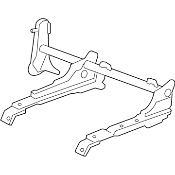 Acura 81690-STX-A01 Riser, Driver Side Middle Seat