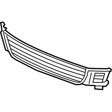 Acura 71107-TL0-G80 Front Bumper Grille (Lower)