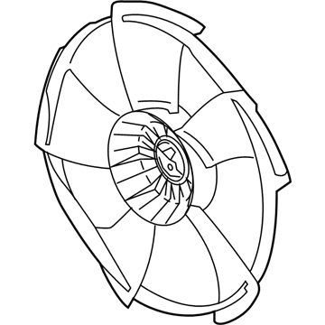 Acura RDX Fan Blade - 19020-6A0-A01