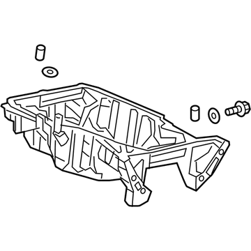 Acura 11200-6B2-A00 Oil Pan Assembly