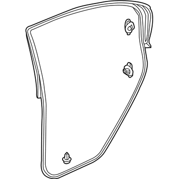 Acura RLX Door Seal - 72810-TY2-A02