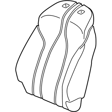 Acura TLX Seat Cushion - 81527-TJB-A21