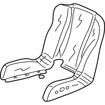 Acura 81122-SL0-A61ZG Cover, Right Front Seat Side Trim (Vivid Orange) (Leather)