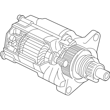 Acura MDX Starter Motor - 06314-RDJ-305RM