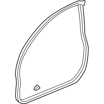 Acura 72325-SEP-A11 Right Front Door Sub-Seal