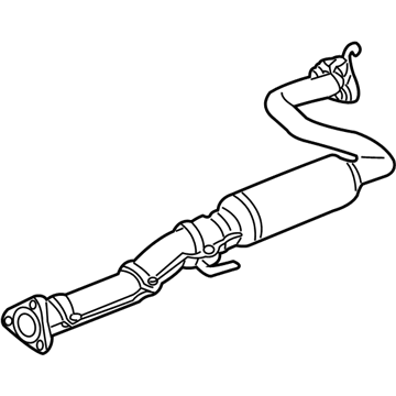 1994 Acura Integra Exhaust Pipe - 18220-ST8-A43