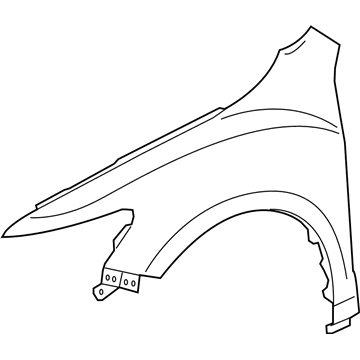 Acura 60211-TY2-A90ZZ Front Fender Quarter Panel Right