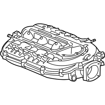2010 Acura RL Intake Manifold - 17160-RKG-A01