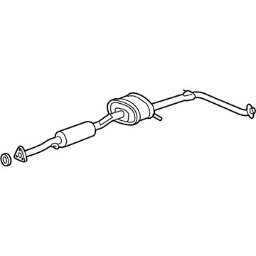 Acura 18030-SEC-A00 Exhaust Muffler Pipe