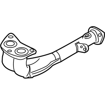 1997 Acura Integra Exhaust Pipe - 18210-ST7-A63