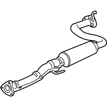 Acura 18220-ST8-305 Exhaust Pipe B