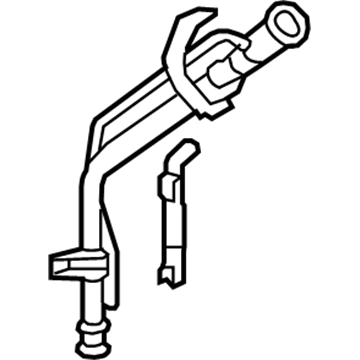 Acura 17661-TA0-A00 Protector Assembly, Fuel Filler Pipe