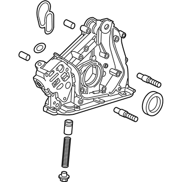 Acura 15100-R9P-A01 Oil Pump Assembly