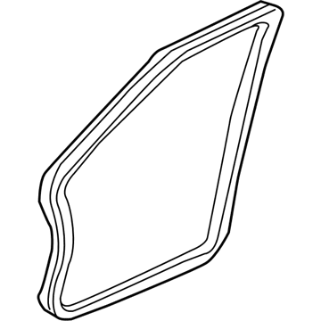 Acura TSX Door Seal - 72315-SEA-013ZF