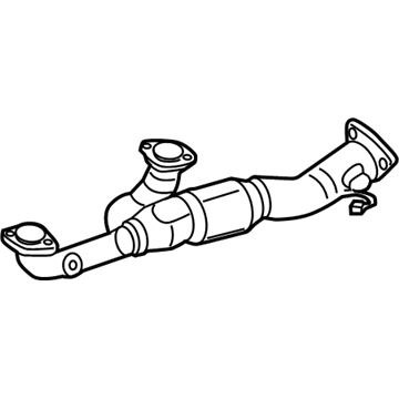Acura RLX Exhaust Pipe - 18210-TY2-A02