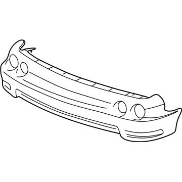 Acura 04711-ST7-A91ZZ Front Bumper Cover (Dot)