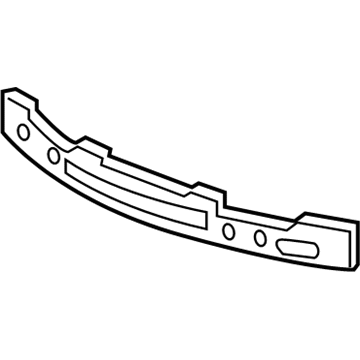 Acura 71170-SJA-A00 Front Bumper Absorber