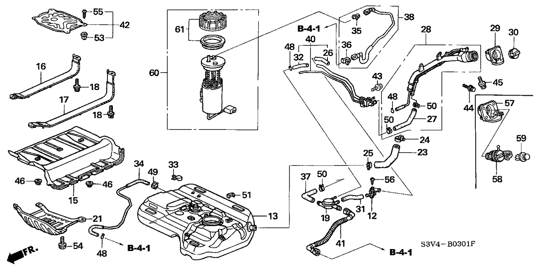 Acura Fuel Pump Diagram - Wiring Diagram Networks