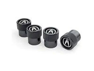 Acura Valve Stem Cap, Black - A-Mark 08W48-PL4-200A
