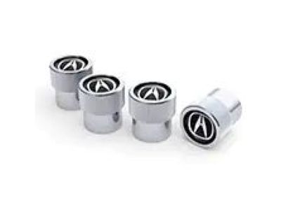 Acura Valve Stem Cap, Chrome - A-Mark 08W48-PL4-200