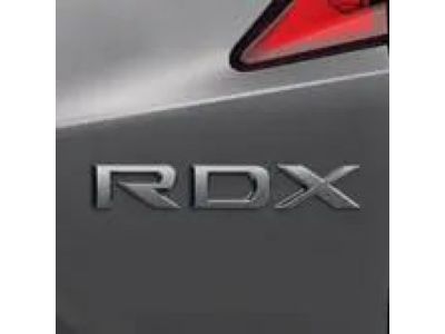 Acura RDX Black Chrome Emblem 08F20-TJB-200
