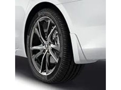 Acura Rear Splash Guards - L4 - Exterior Color:Majestic Black Pearl 08P09-TZ3-2D1