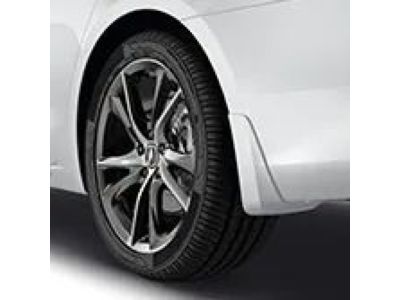 Acura Rear Splash Guards - A - Spec - Exterior Color:Majestic Black Pearl 08P09-TZ3-2A0B
