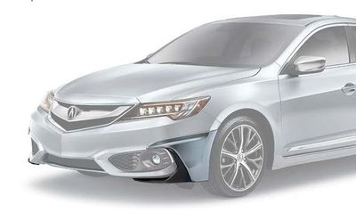 Acura Underbody Spoiler - Front - Exterior color:Bellanova White Pearl 08F01-TX6-240A