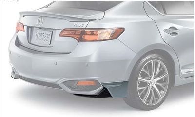 Acura Underbody Spoiler - Rear - Exterior color:Crystal Black Pearl 08F03-TX6-220A