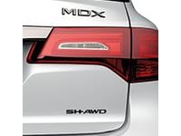 Acura 08F20-TZ3-200A Emblem-SH-AWD, Dark Chrome