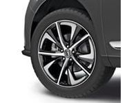 Acura 08W20-TJB-200 20-in Black Diamond-Cut Alloy Wheels